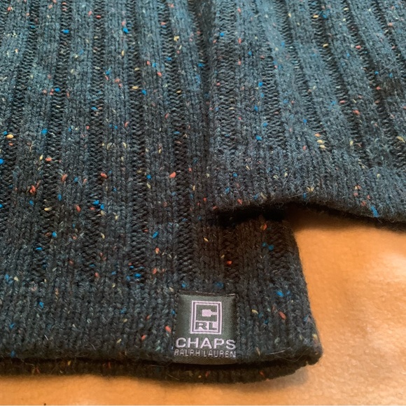 Nwt Chaps Ralph Lauren knit ribbed turtleneck, medium - Picture 2 of 6